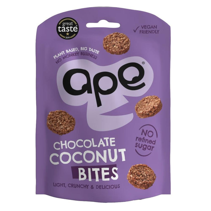 Ape Snacks Ape Coconut Bites Chocolate 26g
