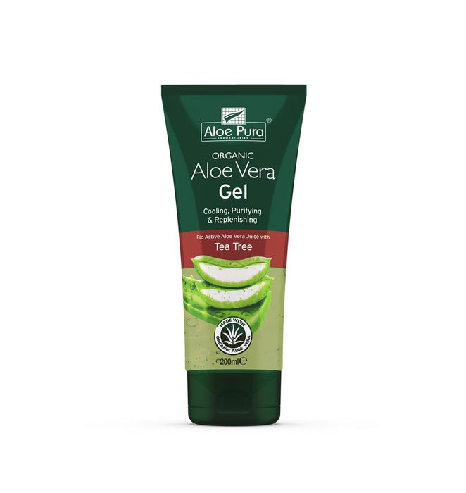 Aloe Pura - Aloe Vera Gel with Tea Tree 200ml