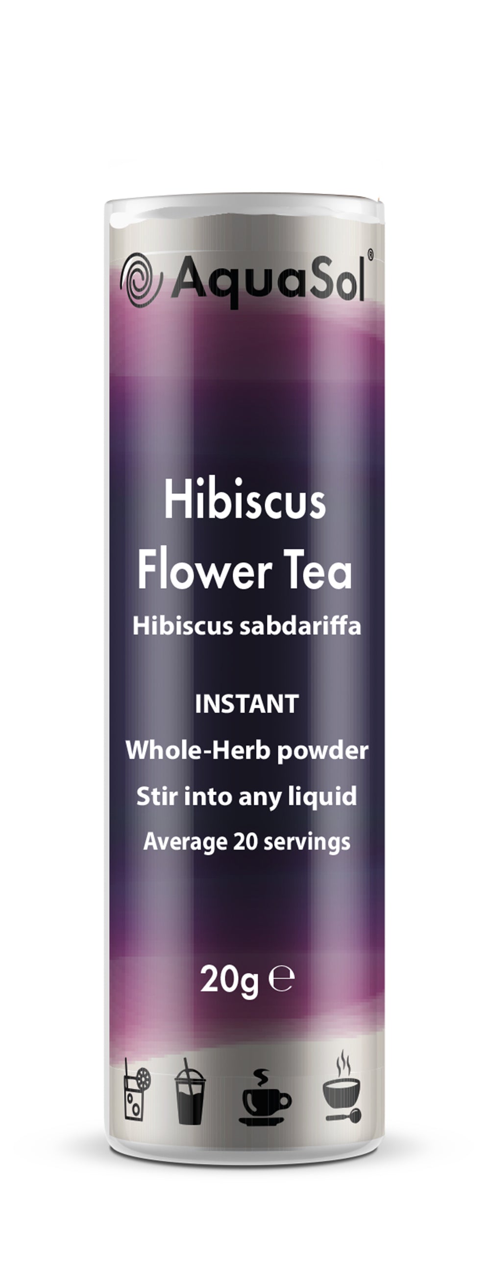 Aquasol Organic Hibiscus Flower Tea 20g — Quickvit