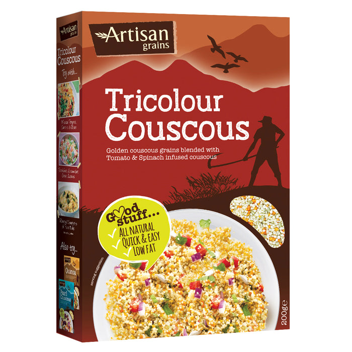Artisan Grains Tricolour Couscous 200g