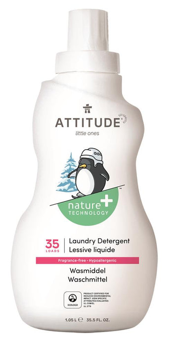 Attitude Laundry Liquid x3 Baby No Frag 1050ml
