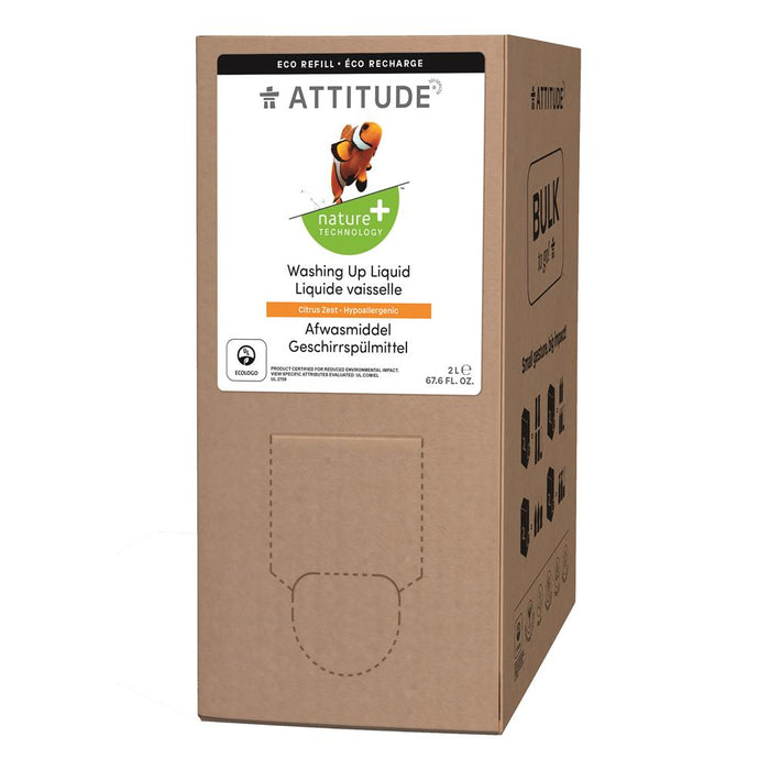 Attitude Washing Up Liquid - Citrus 2000ml