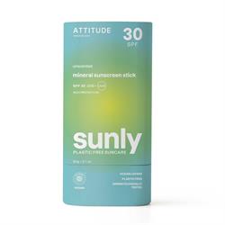 Attitude Sunscreen Stick Unscented 30 SPF 60g