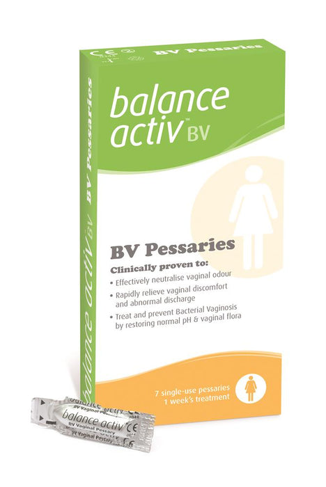 Balance Activ BV Vaginal Pessaries 7 pessaries box