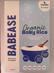 Babease Organic Baby Rice 160g