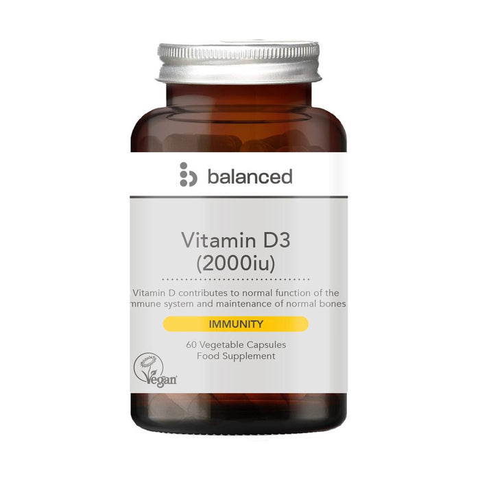 Balanced Vitamin D3 Bottle 60 capsule
