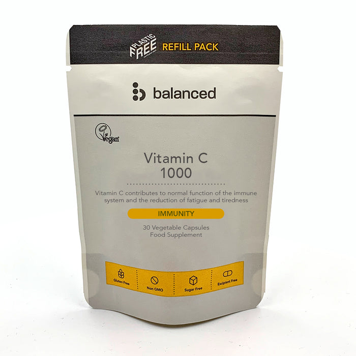 Balanced Vitamin C 1000 Refill Pouch 30 Capsules