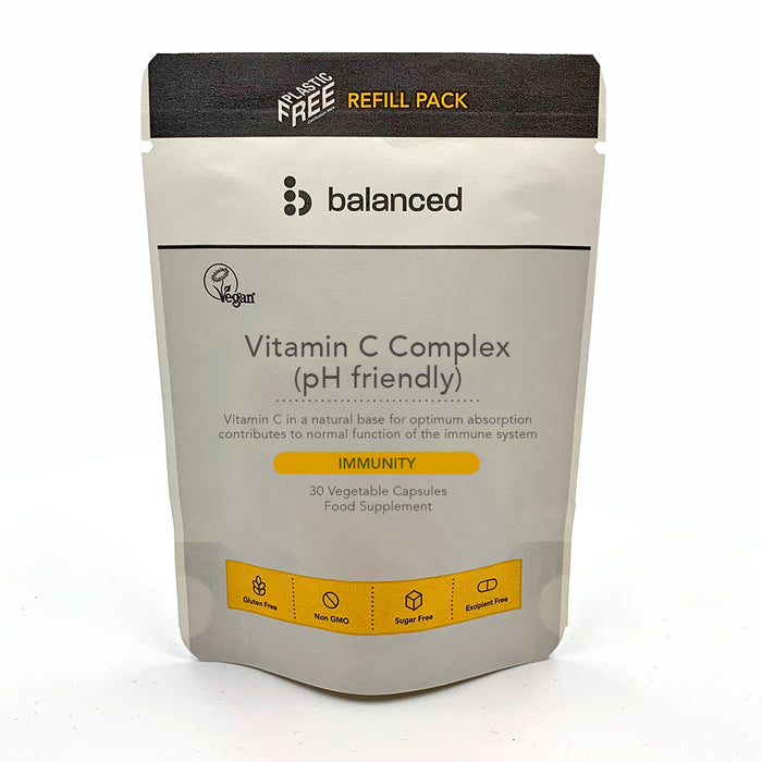 Balanced Vitamin C Complex Refill Pouch 30 capsule