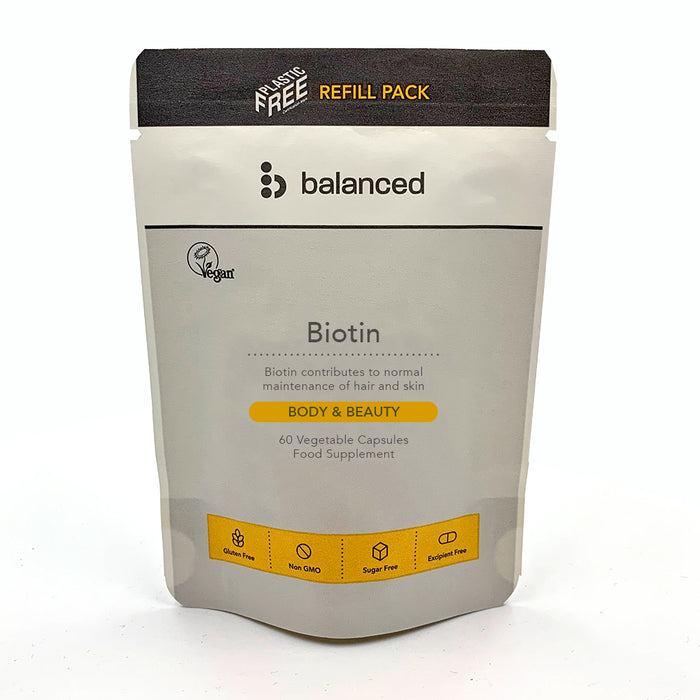 Balanced Biotin Refill Pouch 60 capsule