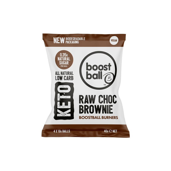 Boostball Keto Raw Chocolate Brownie Bal 40g