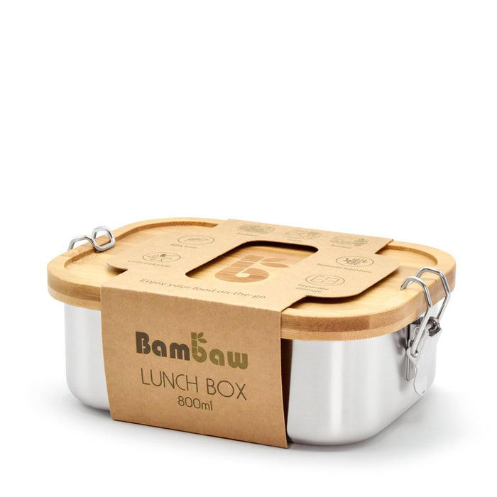 Bambaw Lunch Box - Bamboo Lid (800ml)