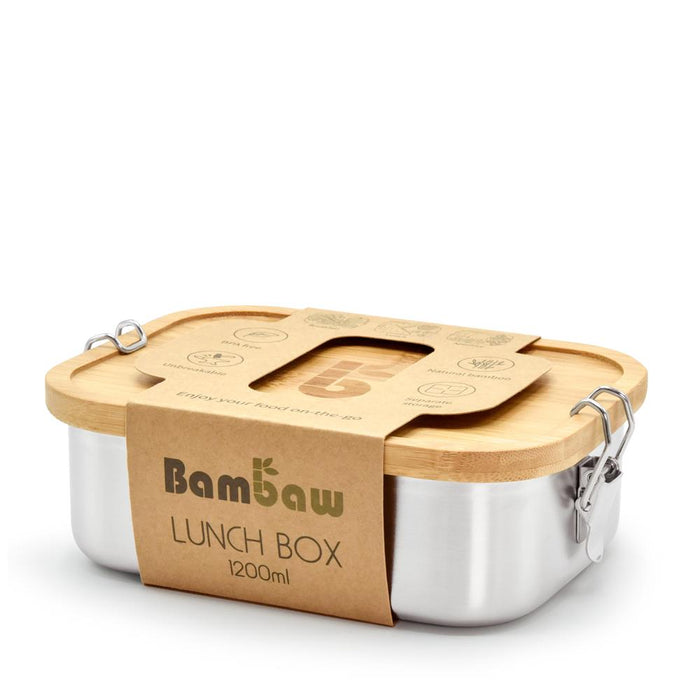 Bambaw Lunch Box - Bamboo Lid -1200ml