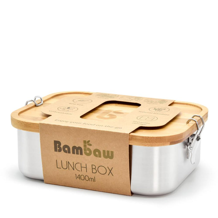 Bambaw Lunch Box - Bamboo Lid -1400ml