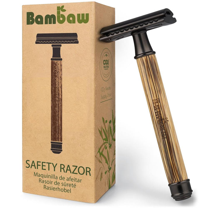 Bambaw Bamboo safety razor | Slim Dark