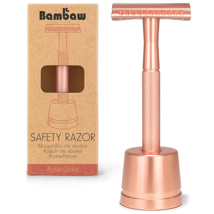Bambaw Metal safety razor | RG+stand