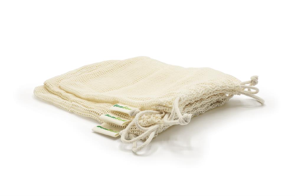 Bambaw Cotton laundry pouch for pads x 50