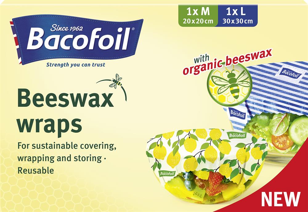 Bacofoil Beeswax Wraps 2wraps