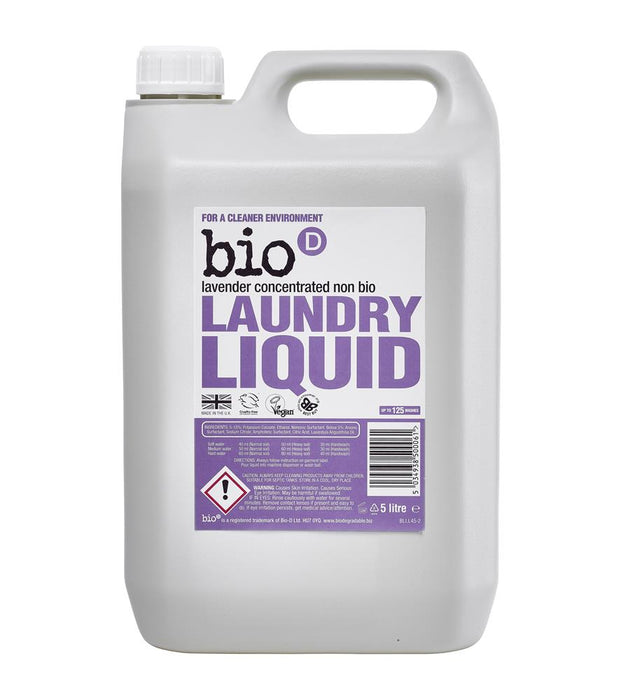 Bio-D Laundry Liquid Lavender 5L