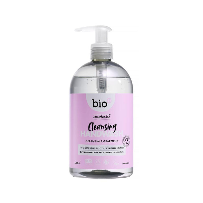 Bio-D Hand Wash Geranium Grapefruit 500ml