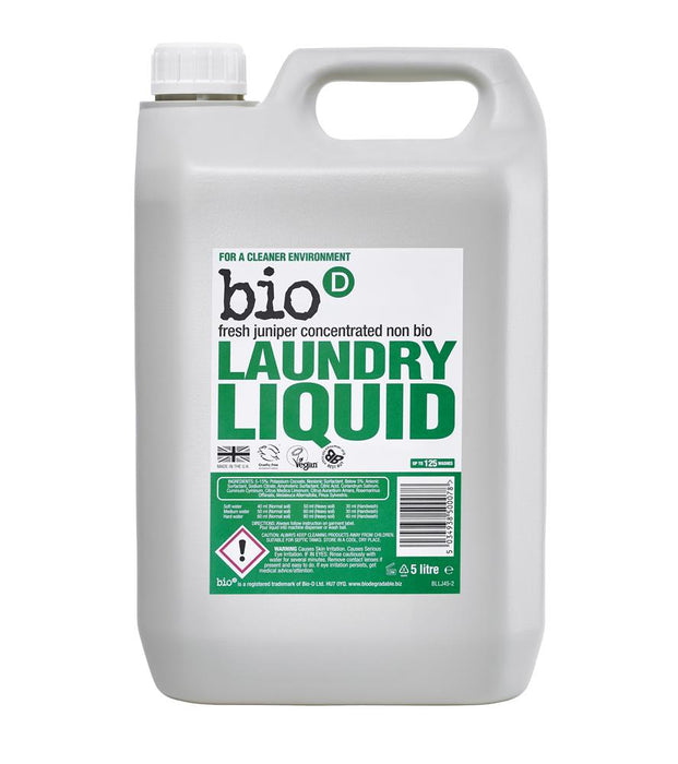 Bio-D Laundry Liquid Juniper 5L