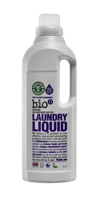 Bio-D Laundry Liquid with Lavender 1000ml