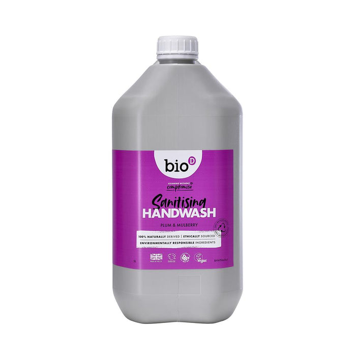Bio-D Plum & Mulberry Hand Wash 5L