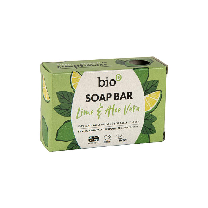 Bio-D Lime & Aloe Soap Bar 90g