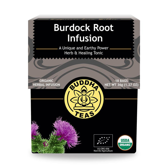 Buddha Teas Organic Burdock Root Infusion 18 Bags