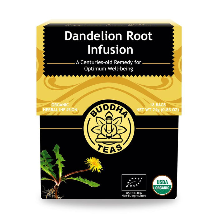 Buddha Teas Organic Dandelion Root Infus. 18 Bags
