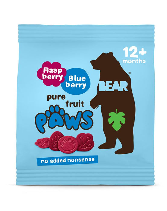 BEAR Paws Rasp & Blueberry 20g