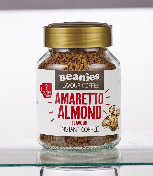 Beanies Coffee Amaretto Flavour Coffee Decaff 50g