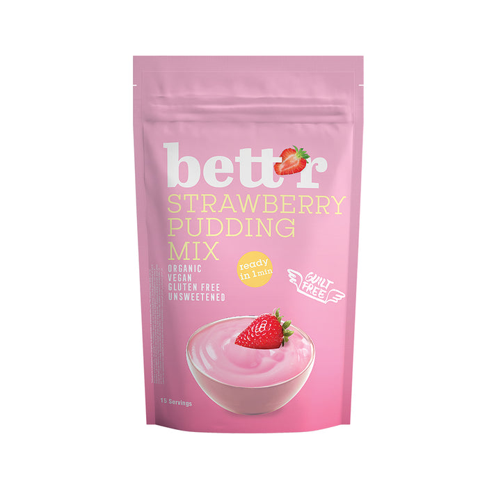 Bettr Strawberry Pudding Mix 150g