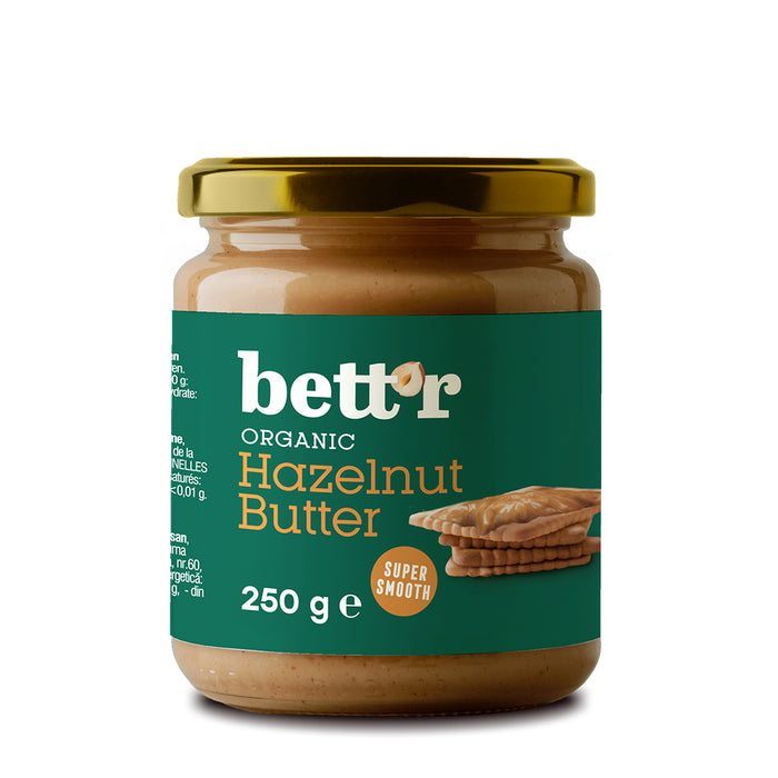 Bettr Bio Hazelnut Butter 250g