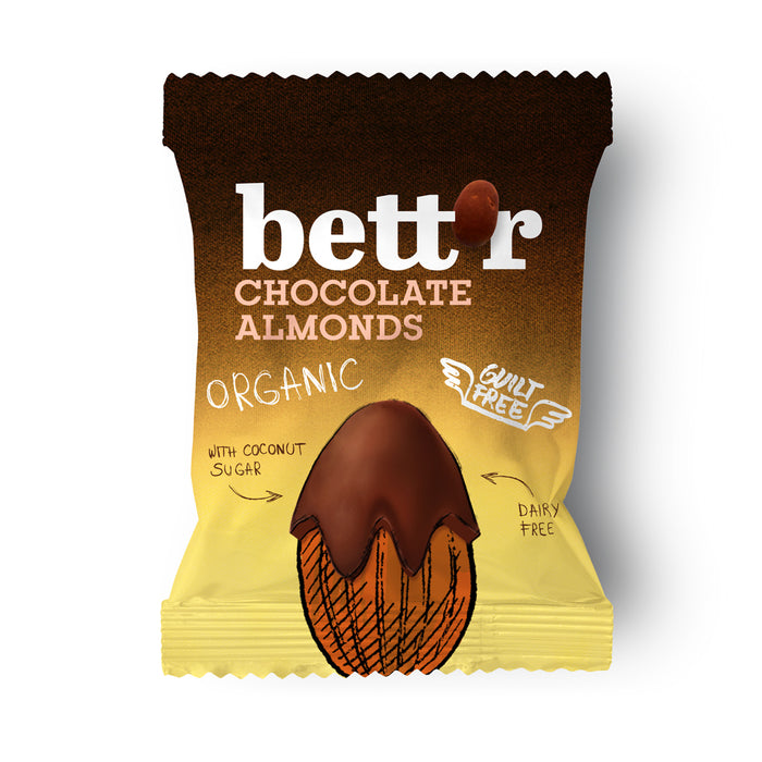 Bettr Chocolate Almonds 40g