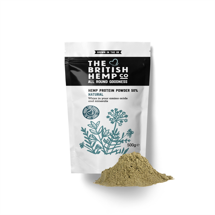British Hemp Co Hemp Protein Powder 50% 500g