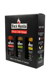 Black Mamba Africas Chilli Venom Gift Set 3 x 180ml