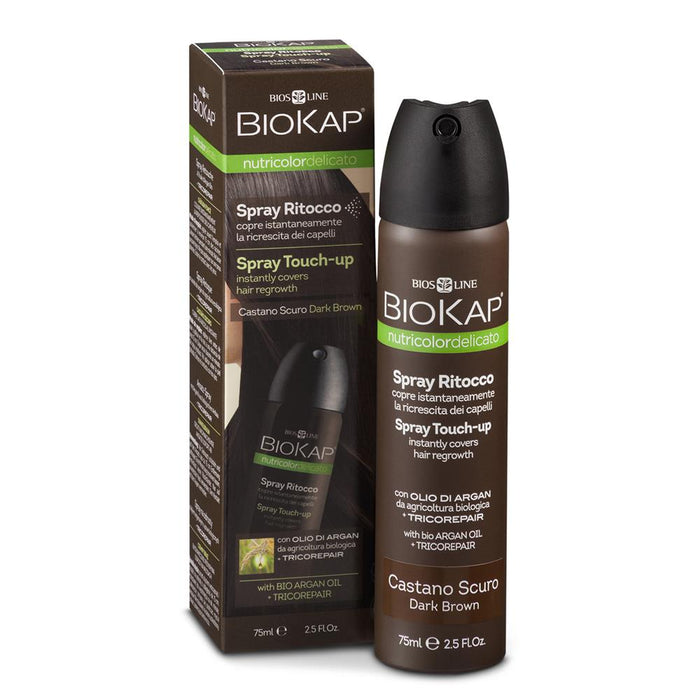 BioKap Dark Brown Root Touch Up Spray 75ml