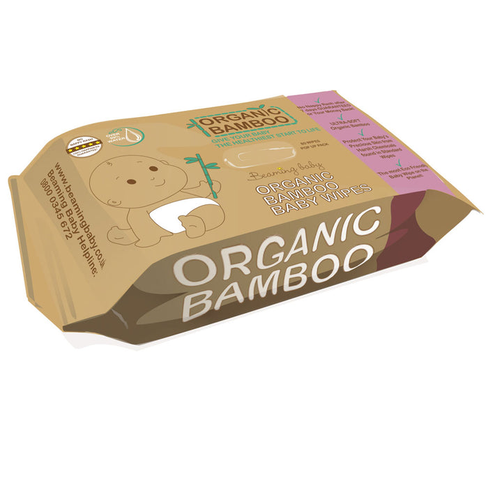 Beaming Baby Organic Bamboo Wipes (80 wipes 80pieces