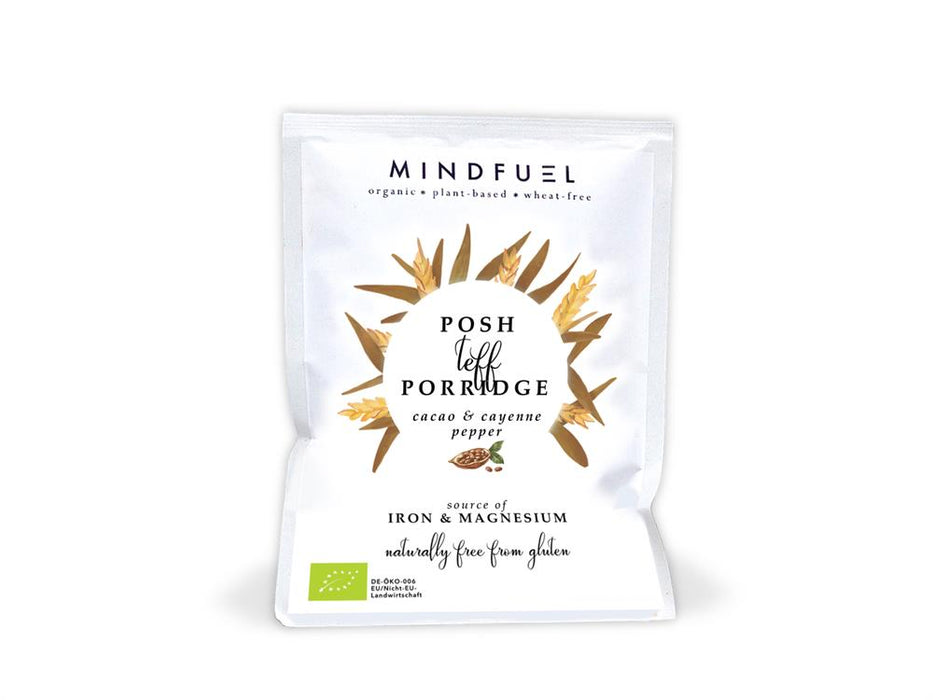 MindFuel Posh Teff Porridge - Cacao 1 servings