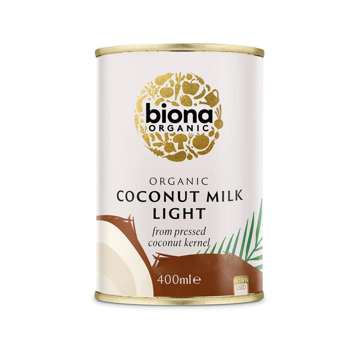 Biona Coconut Milk Light 9% Fat 400ml