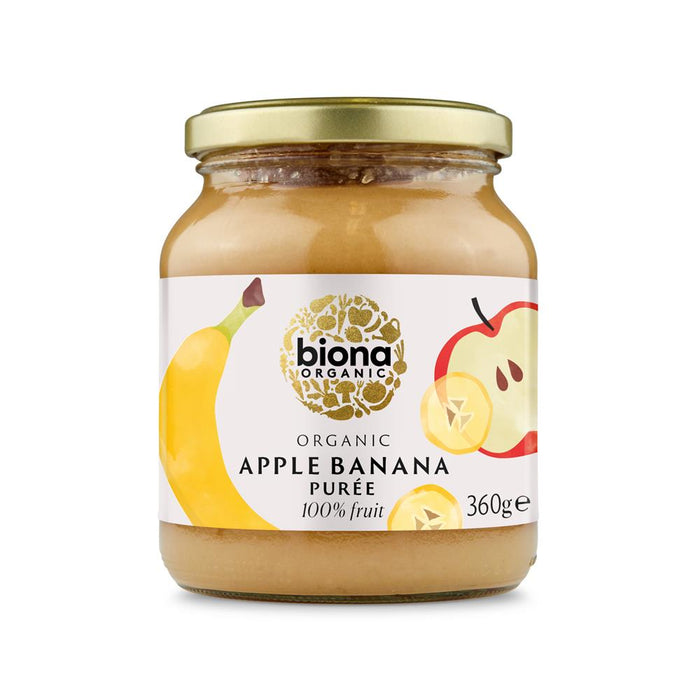 Biona Organic Apple & Banana Puree 360g