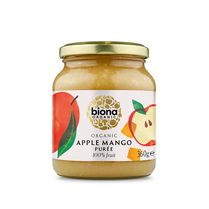 Biona Organic Apple & Mango Puree 360g