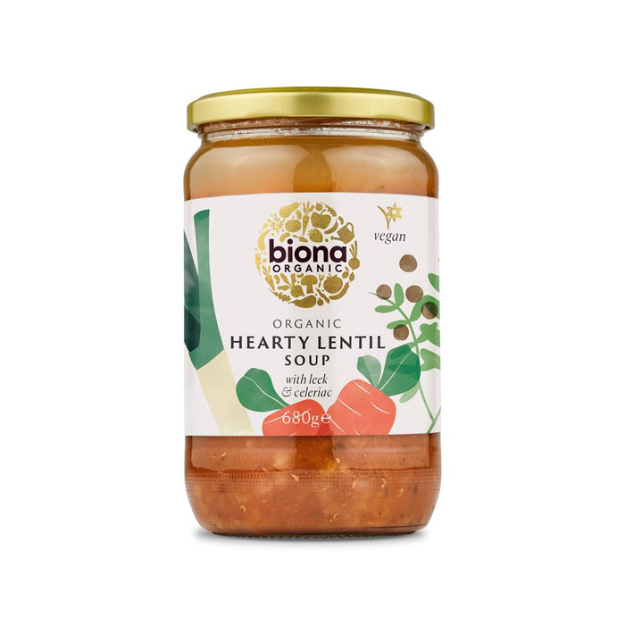 Biona Hearty Lentil Soup Organic 680g