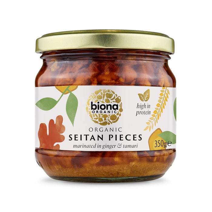 Biona Organic Seitan in Ginger & Soy 350g