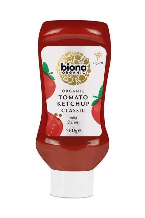 Biona Ketchup Classic Squeezy Organic 560g