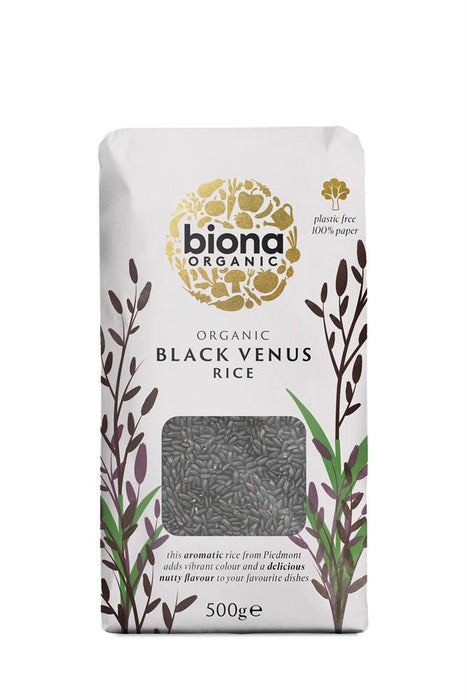 Biona Organic Black Venus Piedmont Rice 500g