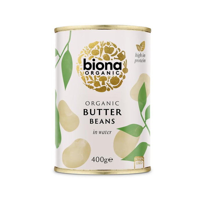 Biona Organic Butter Beans 400g