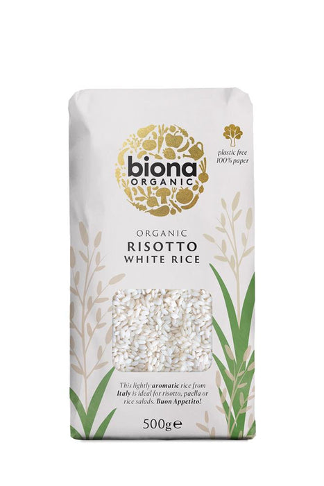 Biona Organic White Risotto Rice 500g