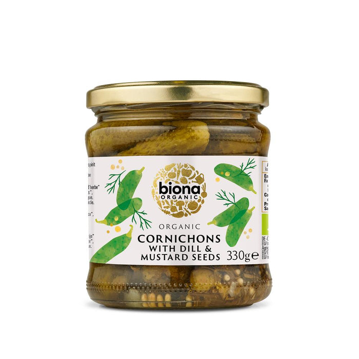 Biona Organic Cornichons 330g