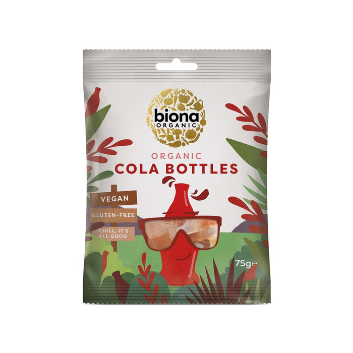 Biona Organic Cola Bottles 75g